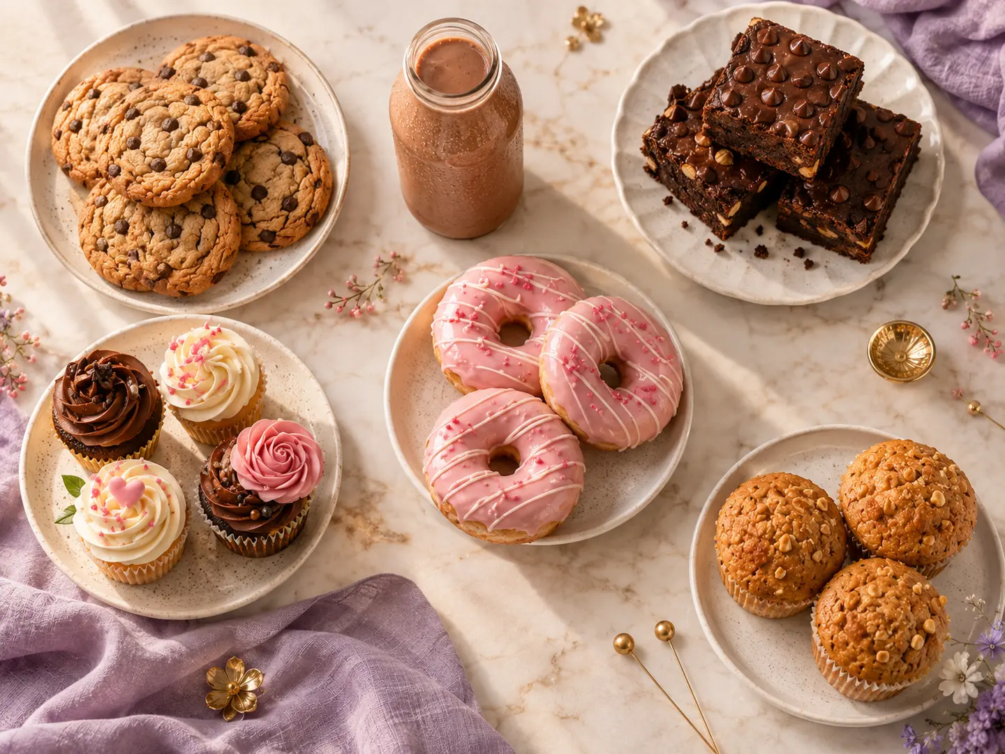 Treats and cold coco